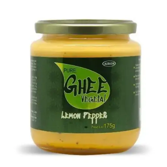 Ghee Vegetal Pure Ghee Lemon Pepper 175g