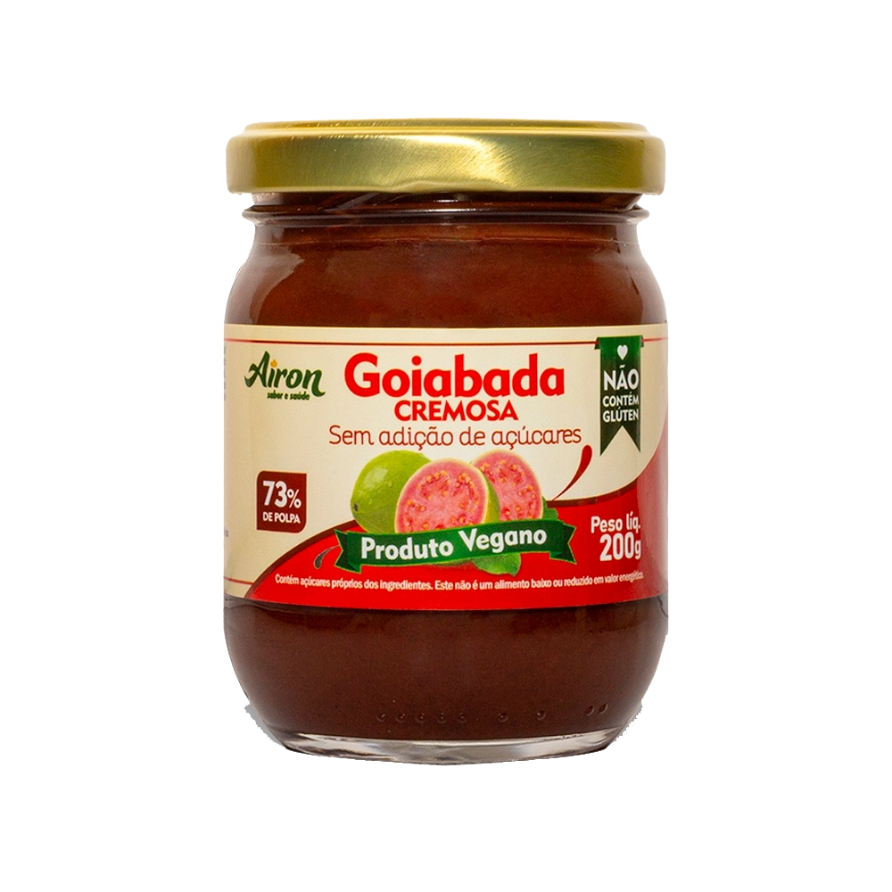 Goiabada Cremosa S/acucar Airon 200g