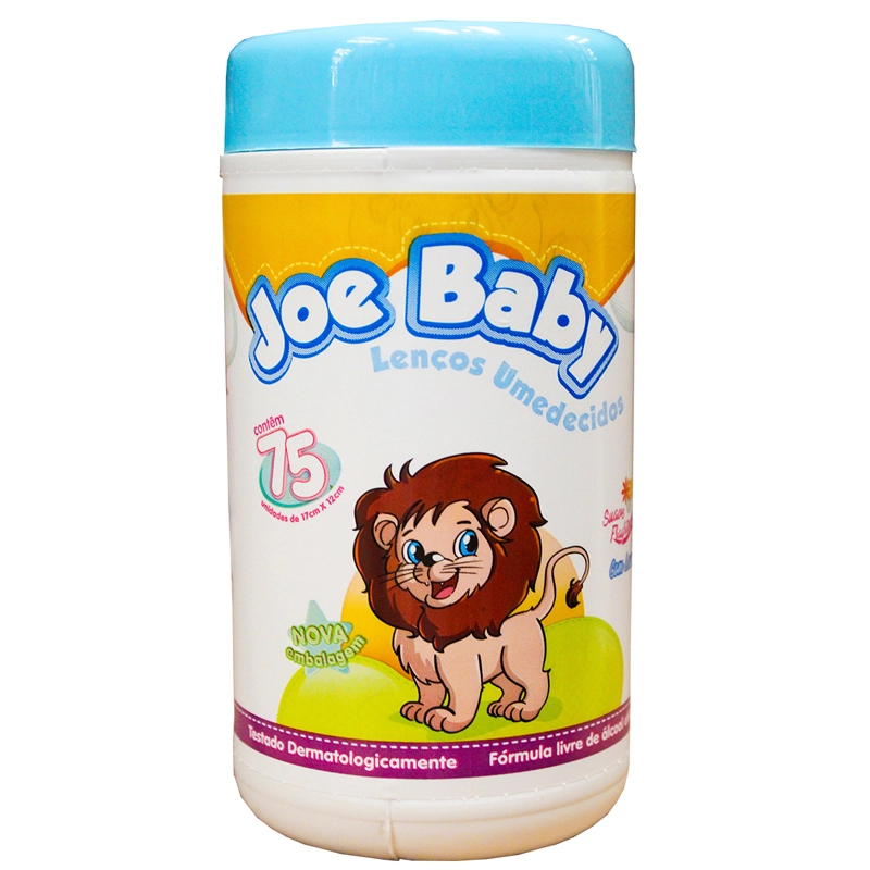 Lenco Umedecido Joe Baby Azul C/75