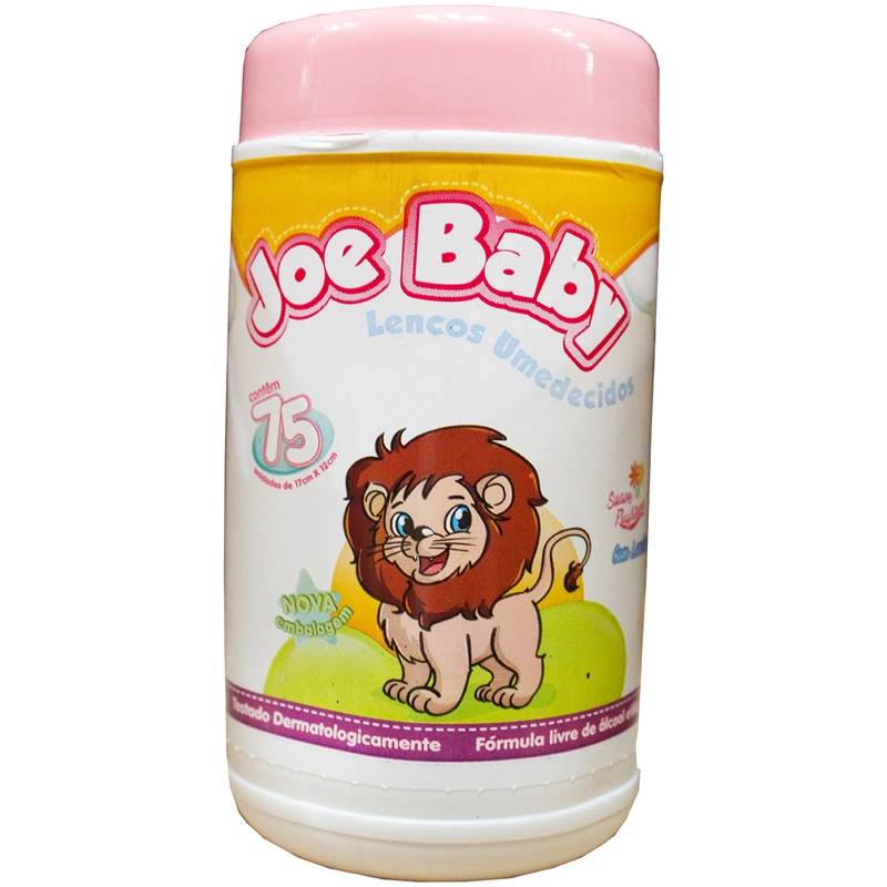 Lenco Umedecido Joe Baby Rosa C/75