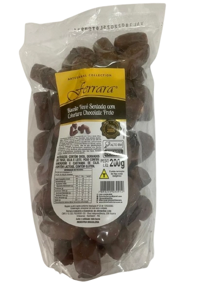 Bisc.ferrara 250g Vovo Sentada Chocolate