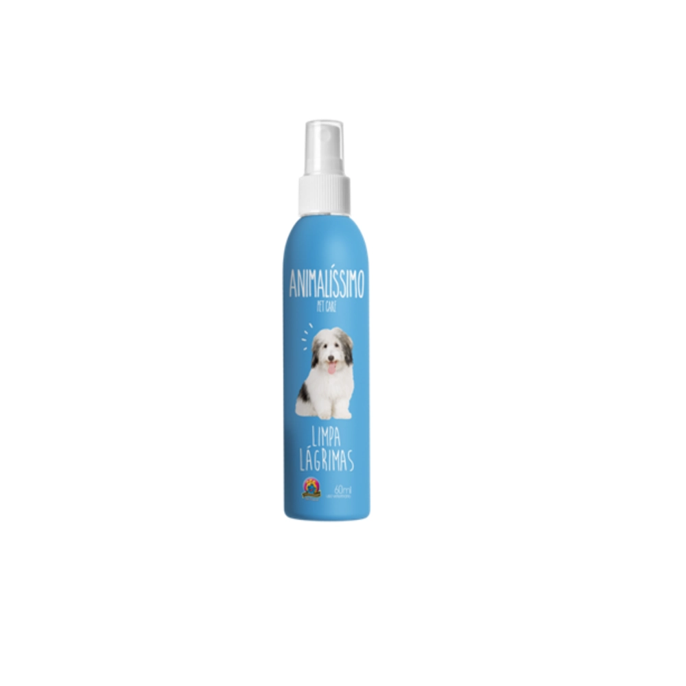 Limpa Olhos Lágrima Cachorro Cão Gato Animalíssimo Atacapet 60ml