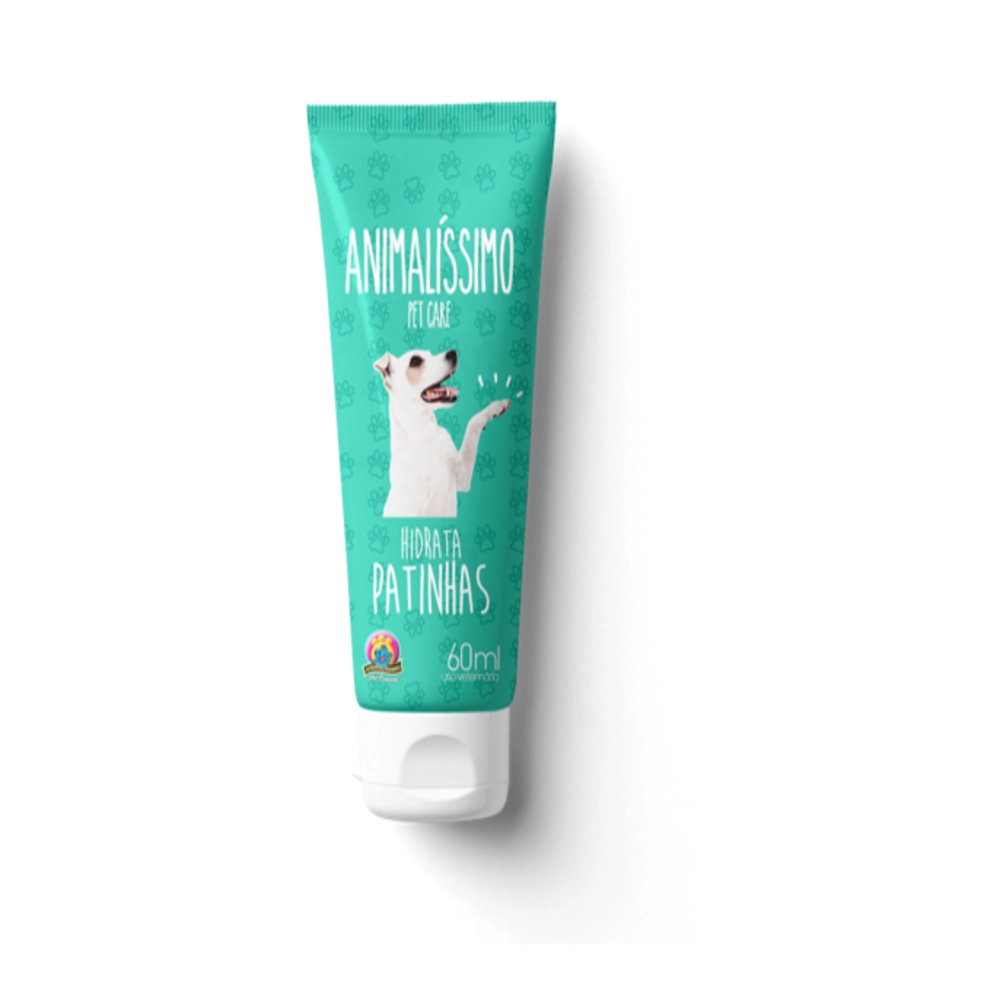Hidratante De Patinhas Para Cachorros E Gatos Animalãssimo 60ml