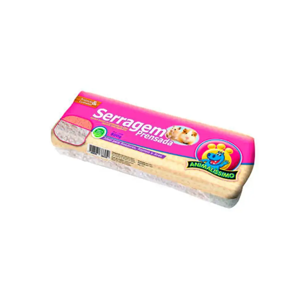 Serragem Prensada Animalíssimo 800g