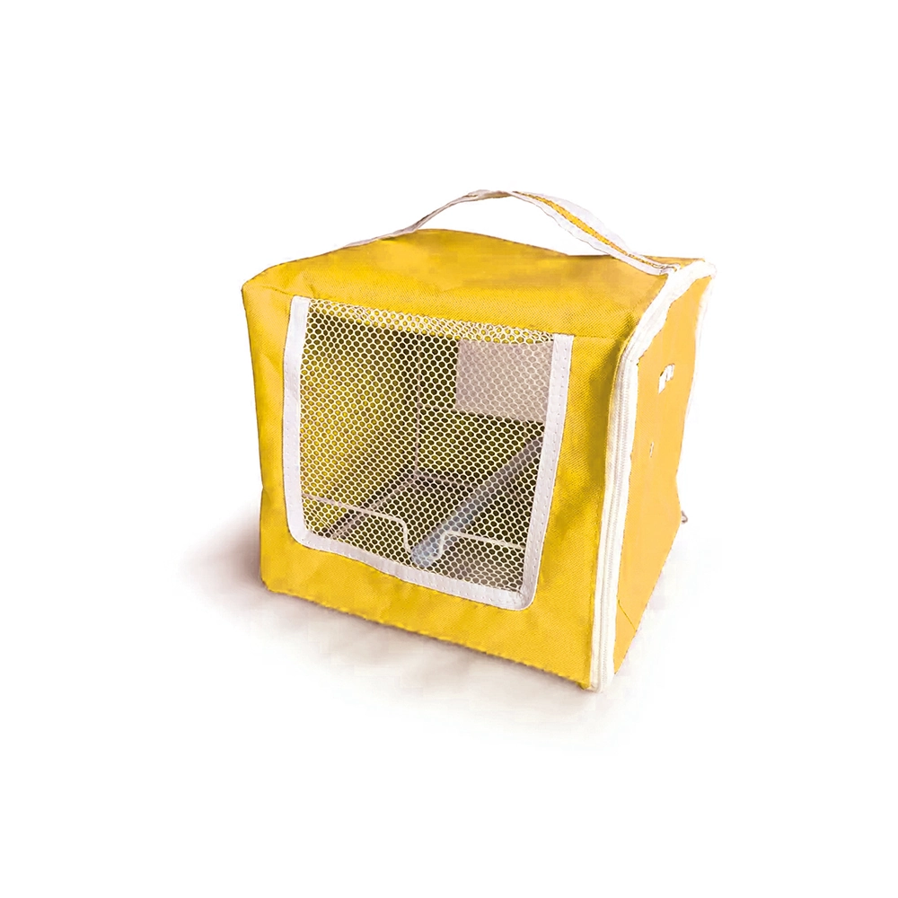 Bolsa De Transporte Animalissimo Para Aves Amarelo