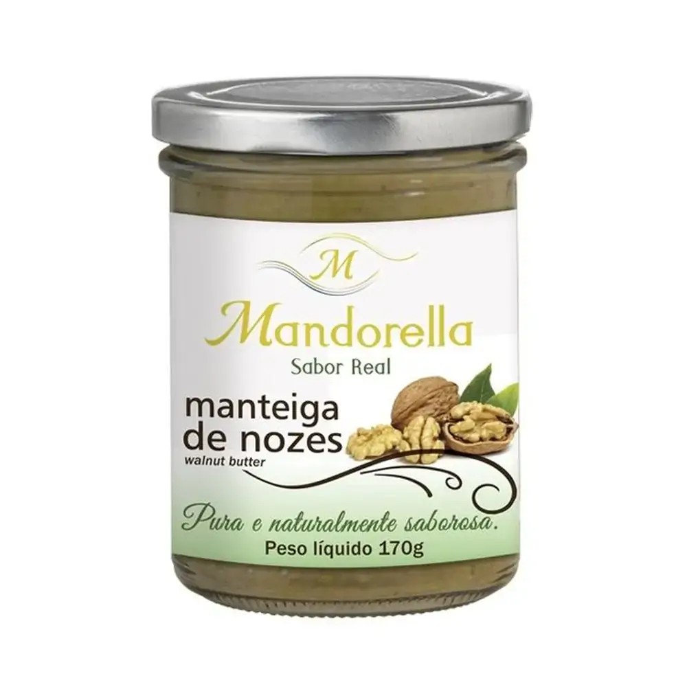 Manteiga De Nozes 170ml Mondorella
