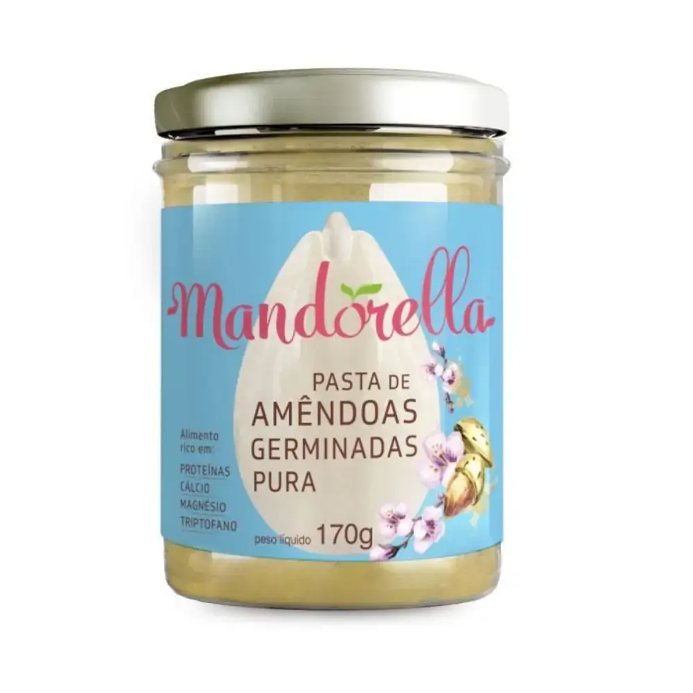 Manteiga De Amendoas Germidada C/ Cranberry 180g Mandorella Geral Loja
