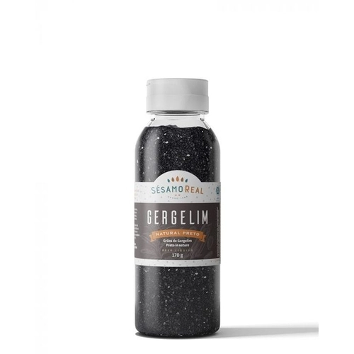 Gergelim Natural Preto Sésamo Real 170g