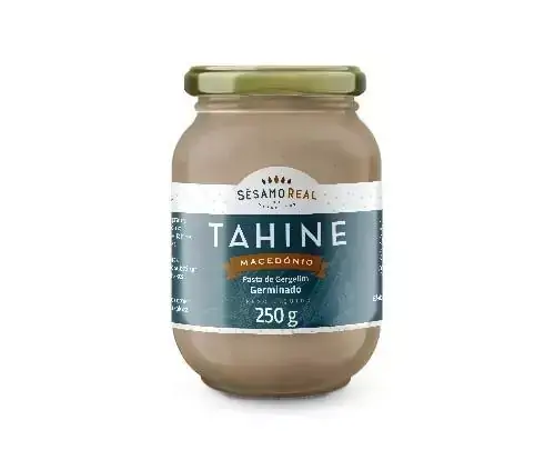 TAHINE MACEDONICO 250G SESAMO MARCA IMPORTAÇÃO