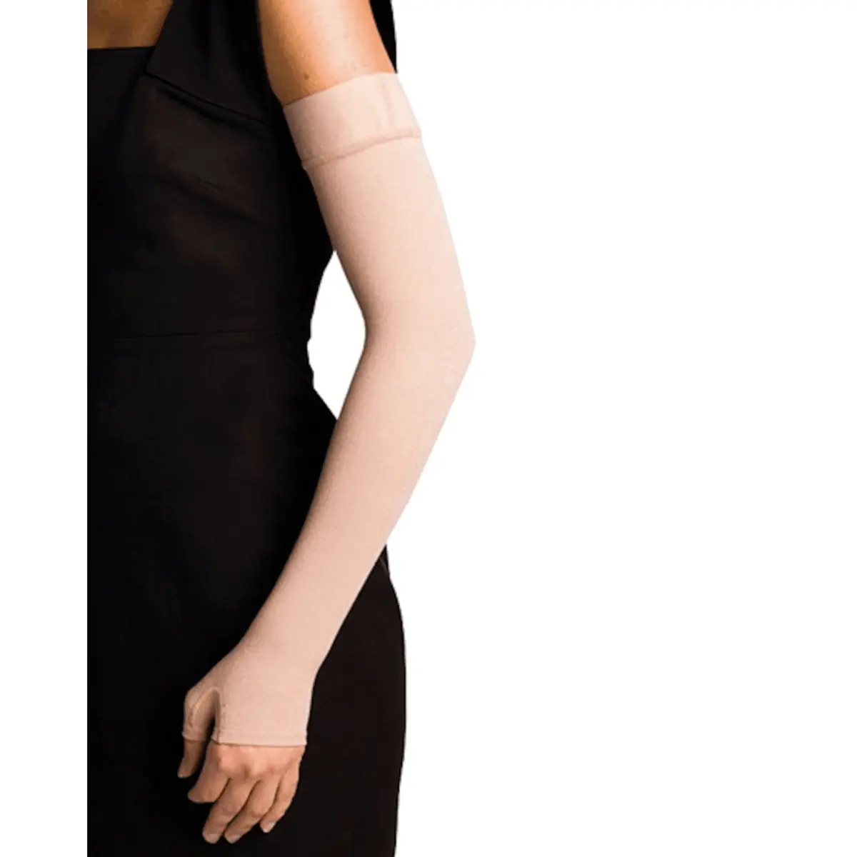 Braçadeira Sigvaris 412 20-30mmHg até o Punho com Polegar Natural Clara GG3 - unidade