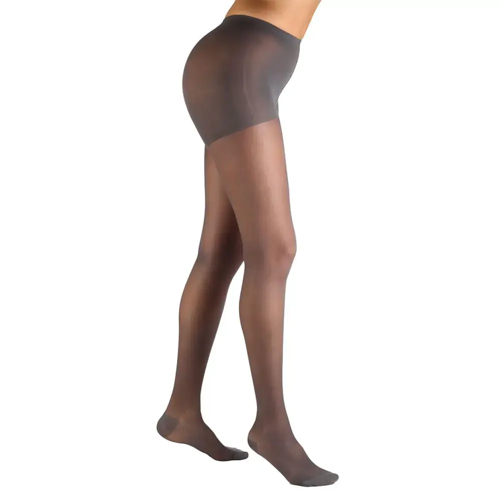 Meia Calça AT 120A 15-20 Mmhg Ponteira Aberta Sigvaris Natural escuro D