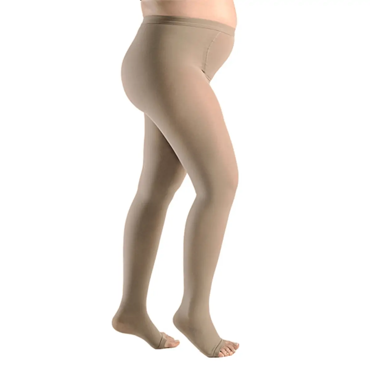 862 - Meia Sigvaris Select Comfort Meia Calça Gestante 20-30 MMHG - Cor: Natural Tam: GN