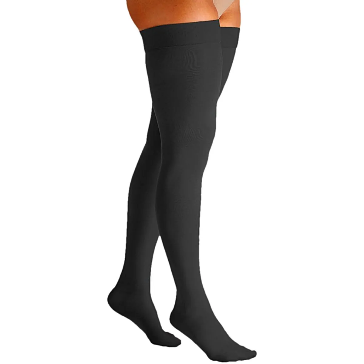 Meia 7/8 Select Comfort Premium 20-30mmHg Fechada Preta P2