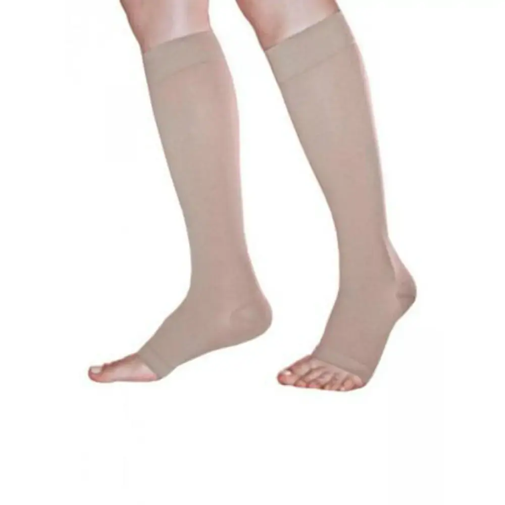 Meia 3/4 Panturrilha 973 Basic 30-40 mmHg Sigvaris Bege G3