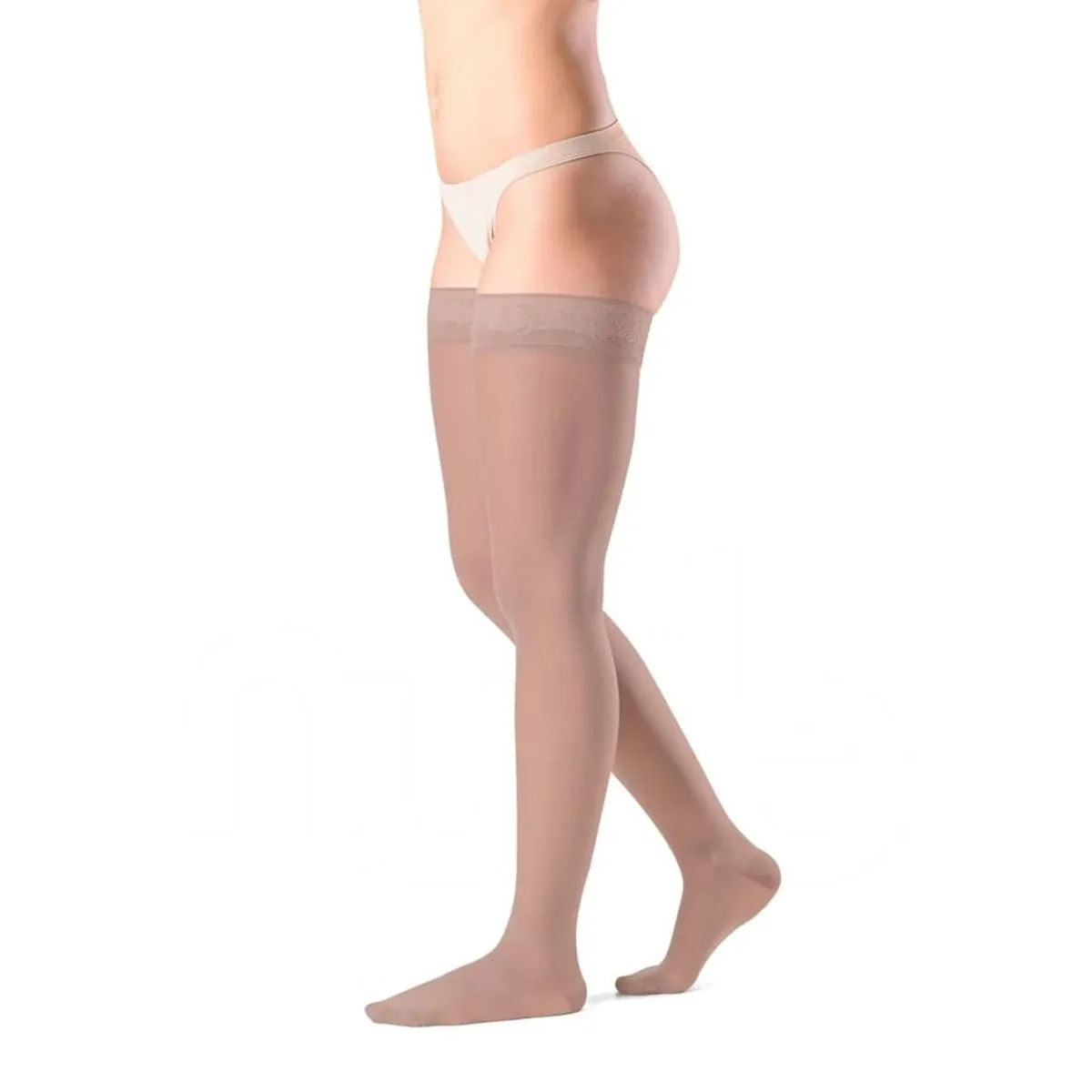 782B - Meia Calça C/ Ponteira Ever Sheer 20-30MMHG - Cor: Preto Tam: PN