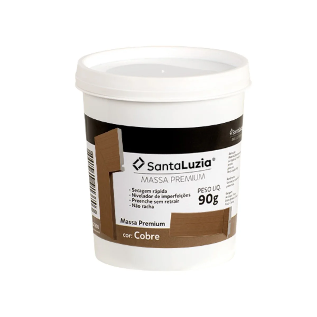 Massa Flex Para Acabamento Cobre 90g - Santa Luzia
