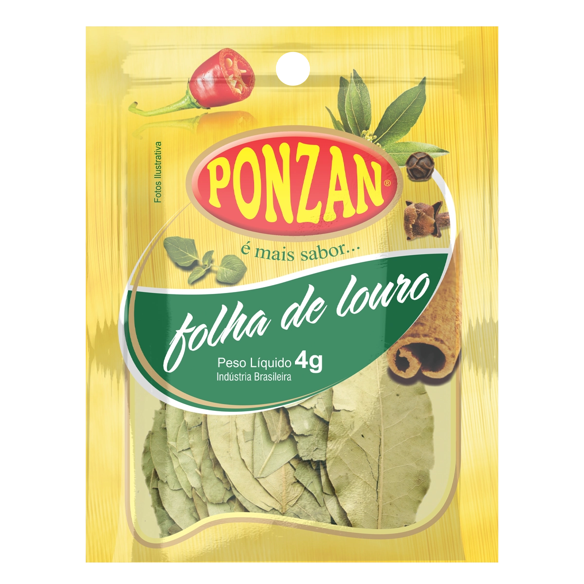 Ponzan Folha Louro 04g
