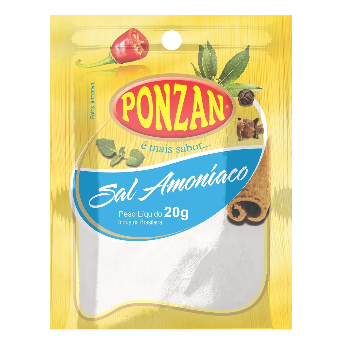 Ponzan Sal Amoniaco 20g