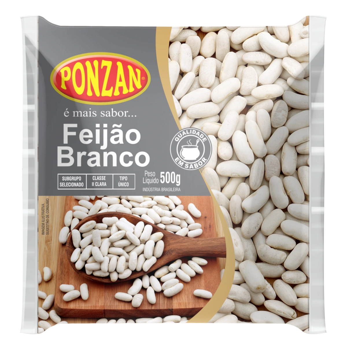 Feijao Branco Ponzan 500g