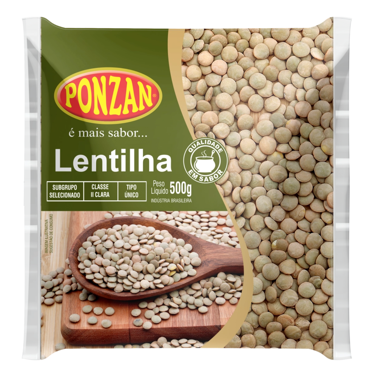 Lentilha Ponzan 500g