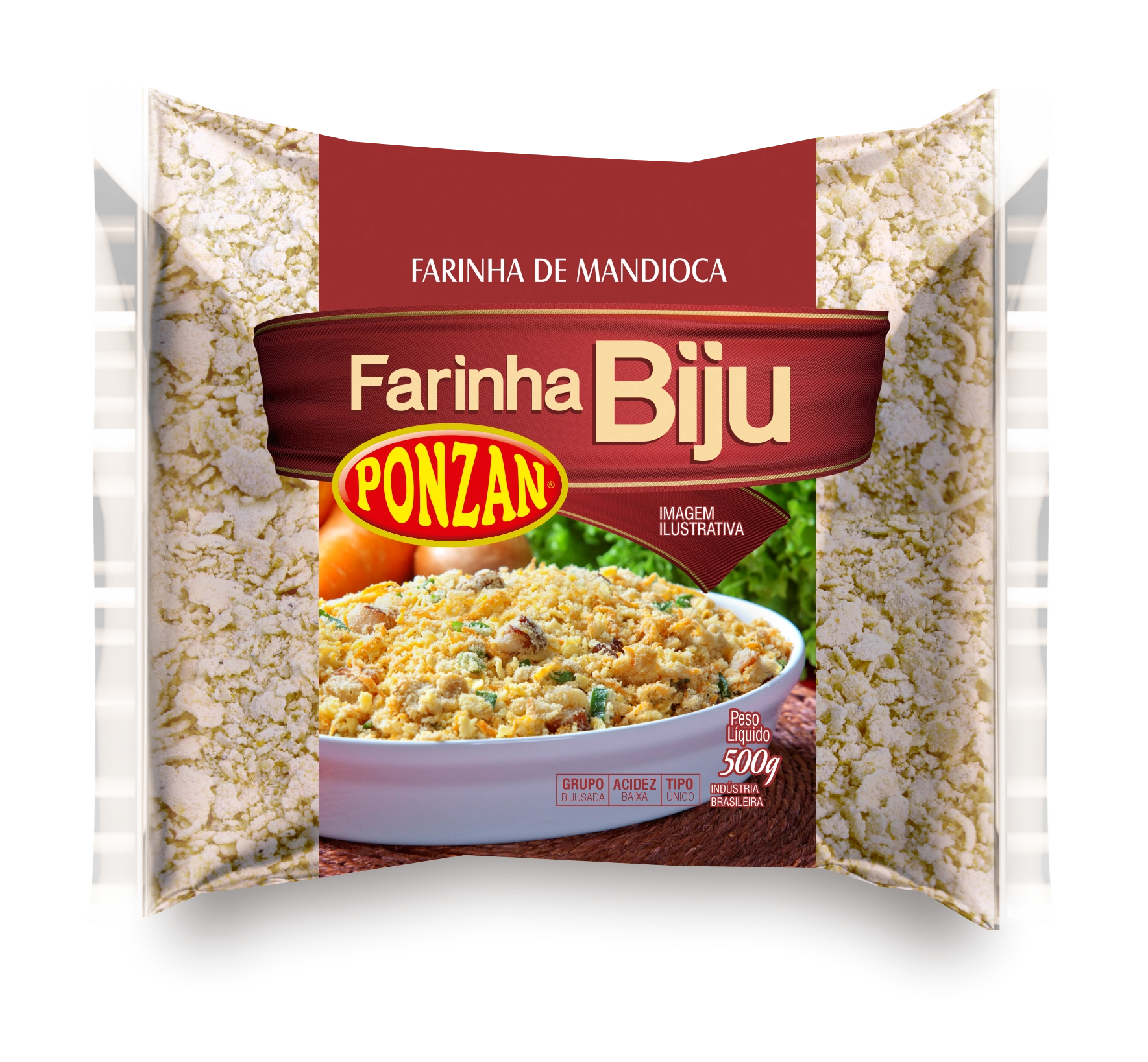 Farinha Mandioca Biju Ponzan 500g