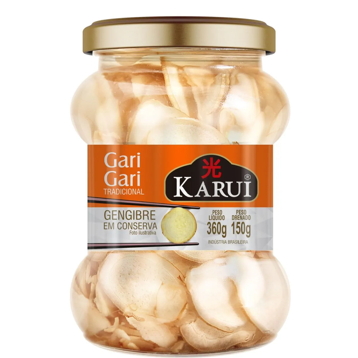 Gengibre em Conserva KARUI Vidro 150g