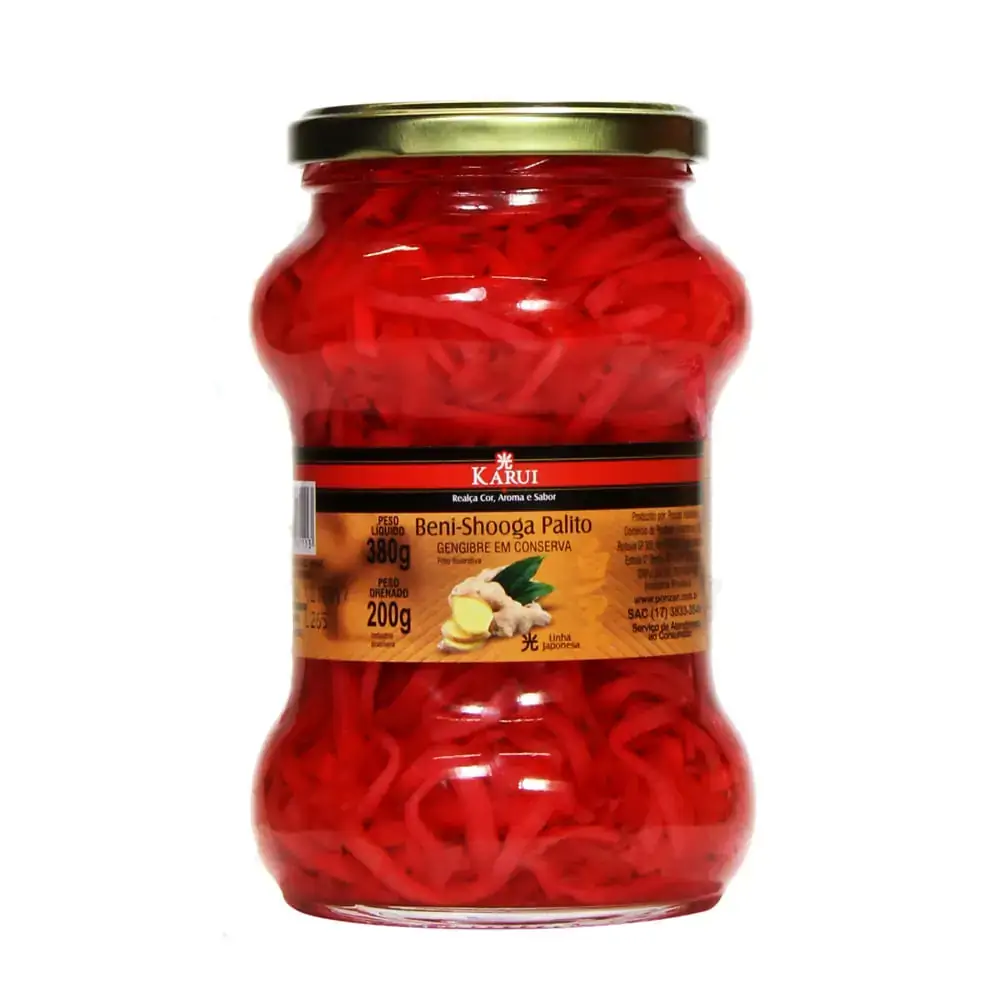 Gengibre em Conserva Beni Shooga 200g