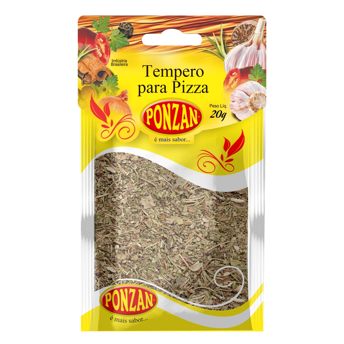 Tempero Ponzan P/ Pizza 20g