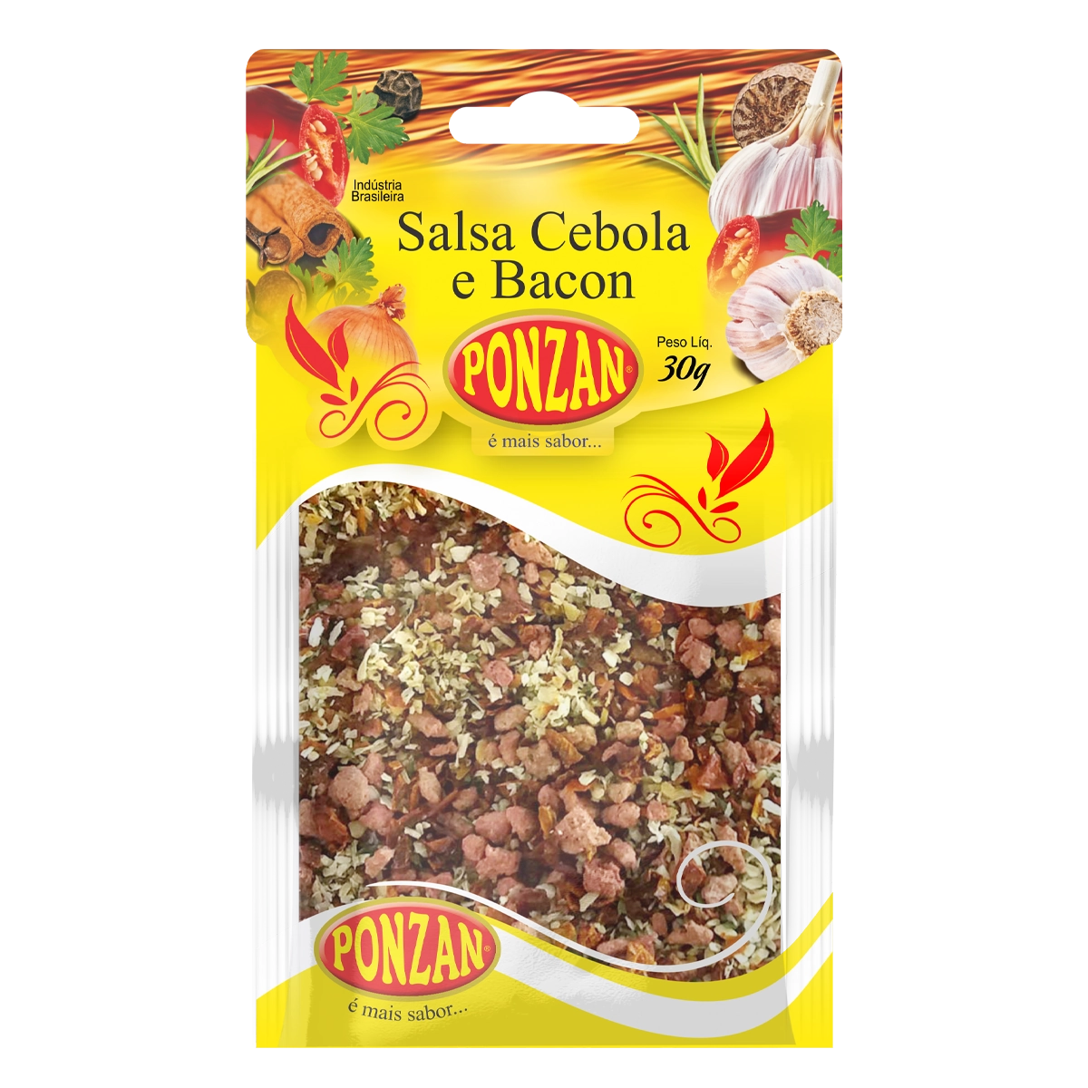 Salsa Cebola E Bacon 30g Ponzan