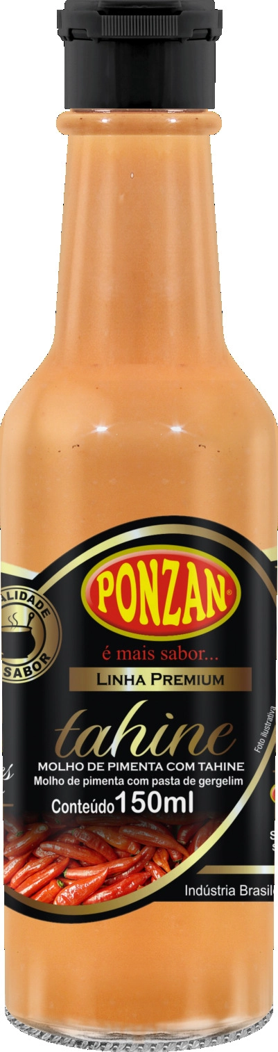 Molho Tahine com Pimenta Ponzan 150ml