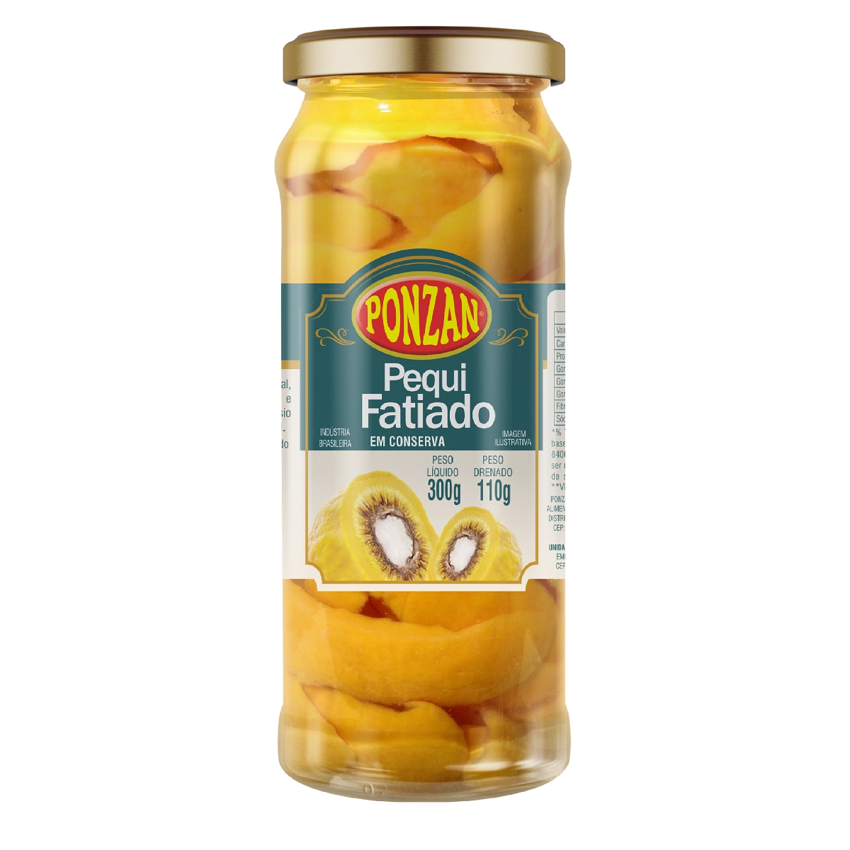 Pequi Ponzan Fatiado Vd 140g