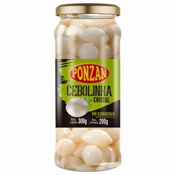 Cebolinha Ponzan Cristal 200g Un