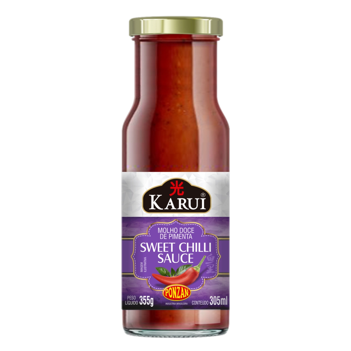 Molho Doce de Pimenta Sweet Chilli Sauce Ponzan 355g