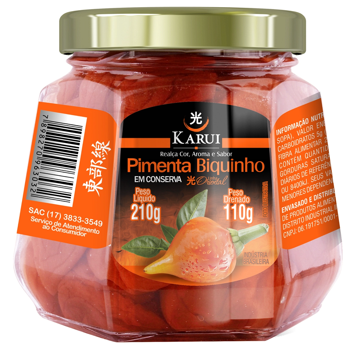 Pimenta Karui Biquinho 110g