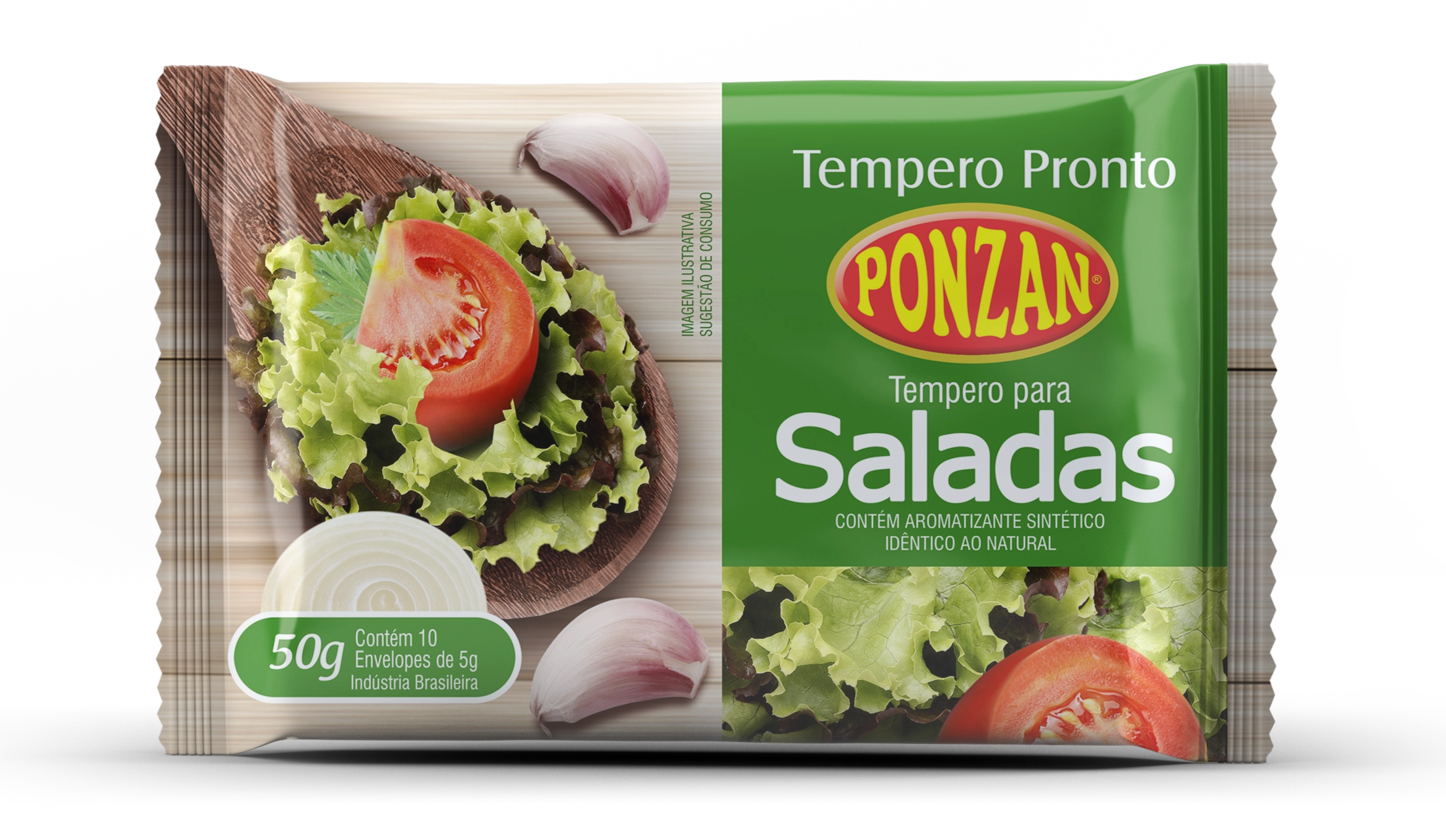 Tempero P/salada 50g Ponzan