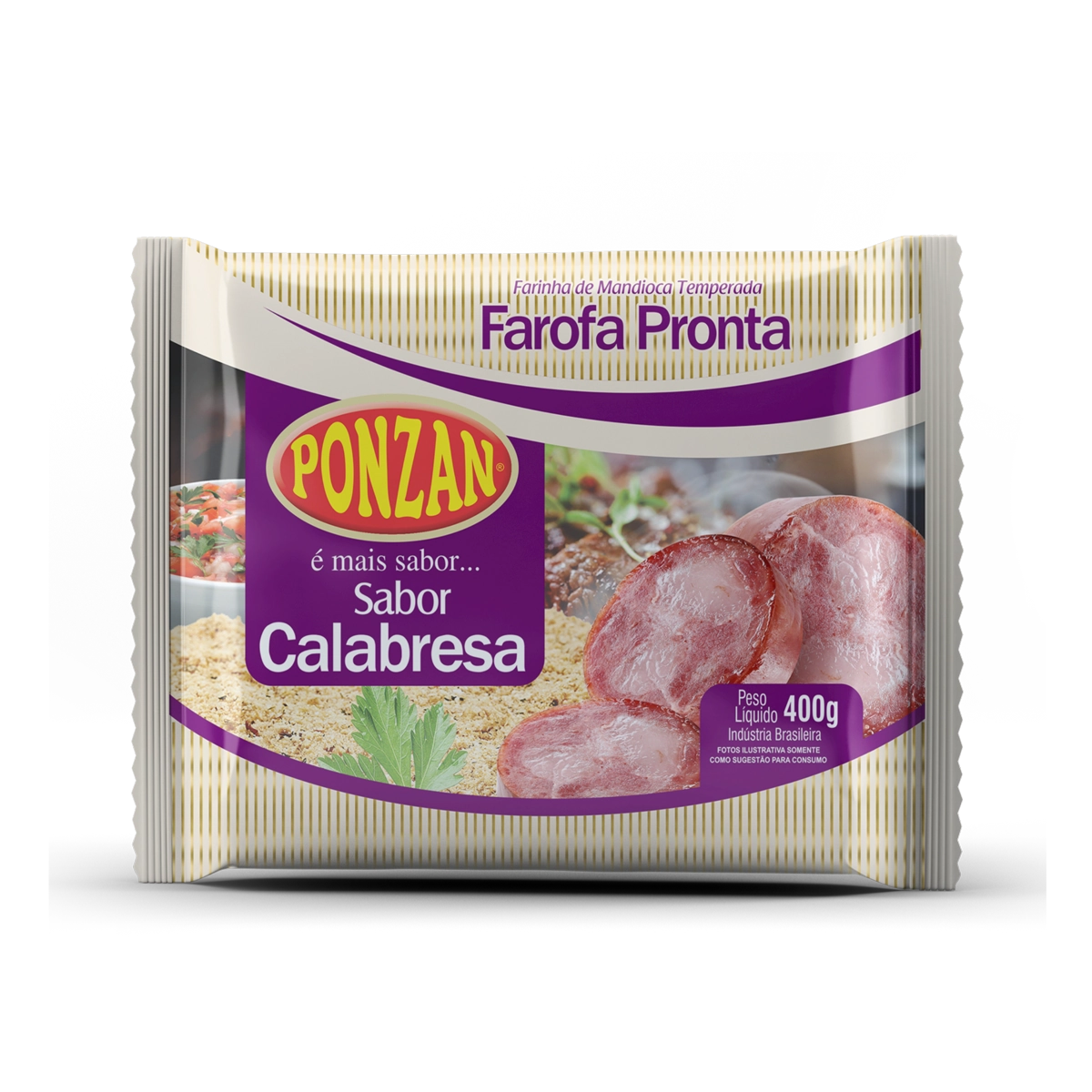 Farofa Ponzan 400gr