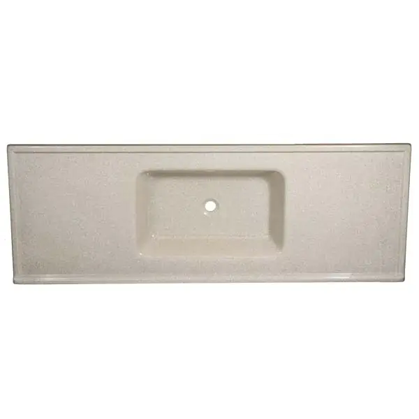 Pia de Cozinha Resina Marrom Imperial 150cm Premium Decoralita