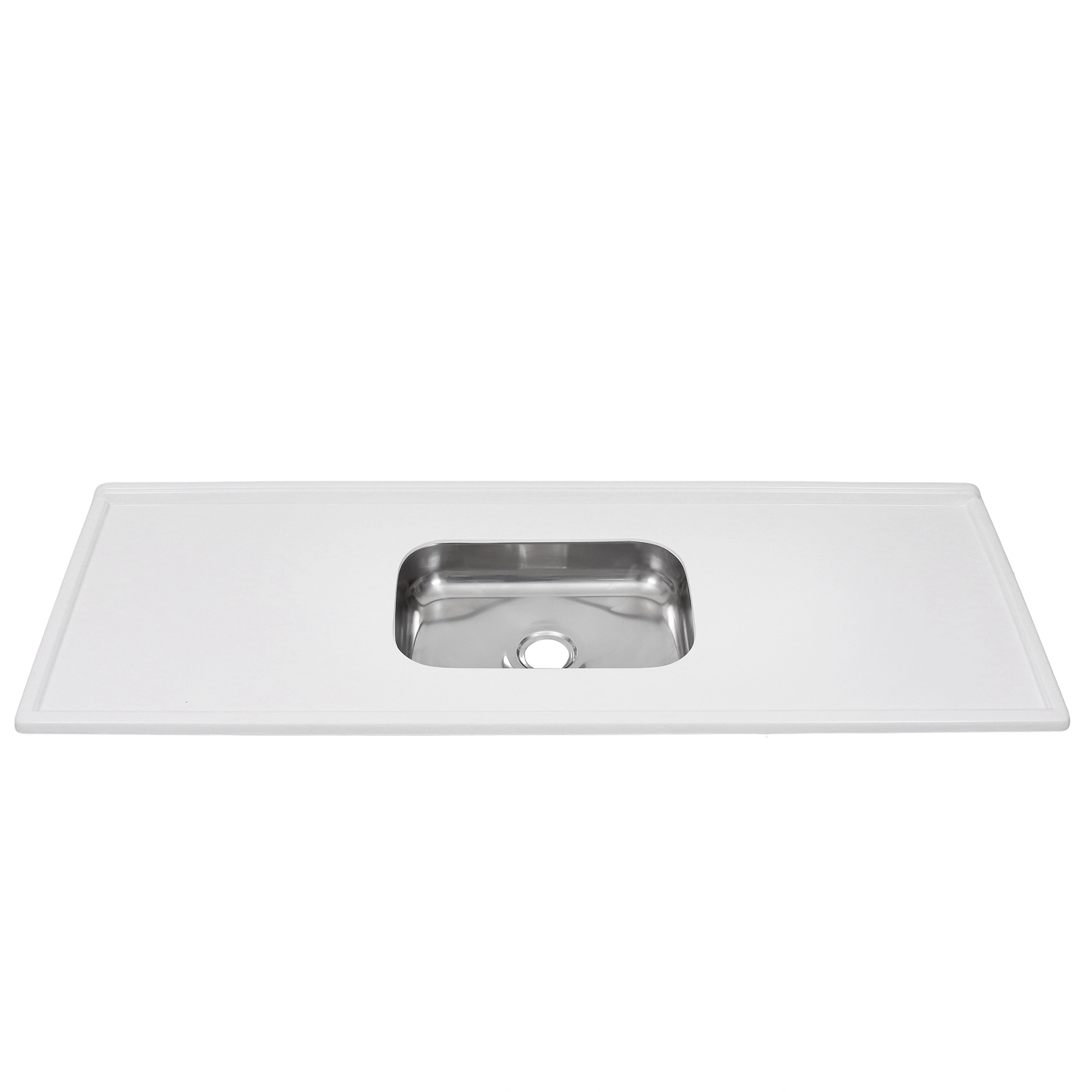 Pia Marm.sint.c Cuba Inox Br 150x54 Deco . .