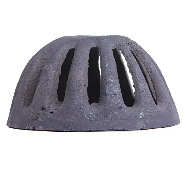 Ralo Semi Esférico 2" Externo Ferro Fundido 5x5cm Preto ABrazilian