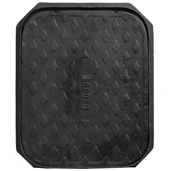 Tampão e Porta Grelha T27 Trapézio Ferro Fundido 40x50cm Preto ABrazilian
