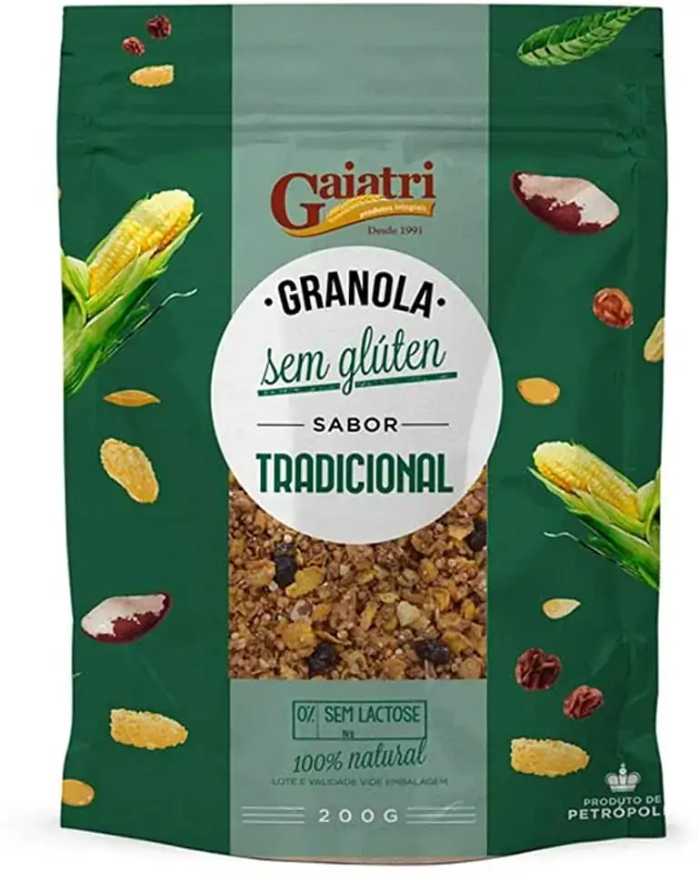 Granola Sem Gluten 200g Gaiatri Gaiatri