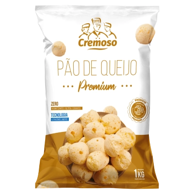 Pao Queijo Cremoso 1kg Tradicional