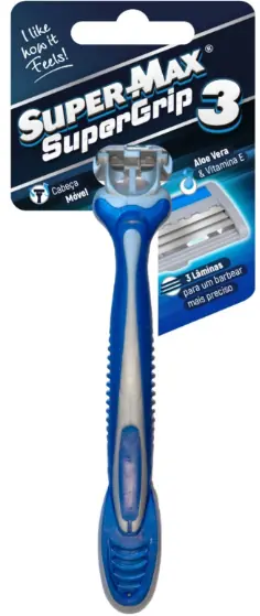 Ap Barba Super Max3 Super Grip Azul 1un