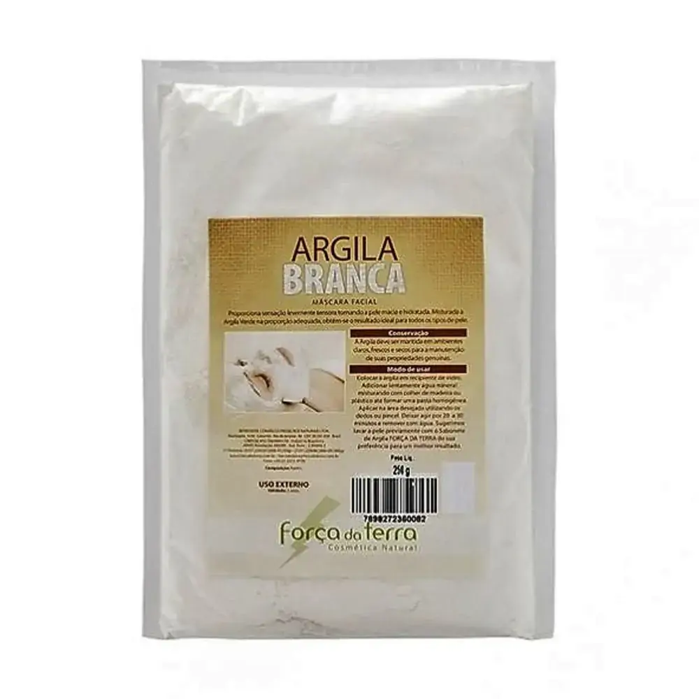 Força Da Ter Argila Branca 250g