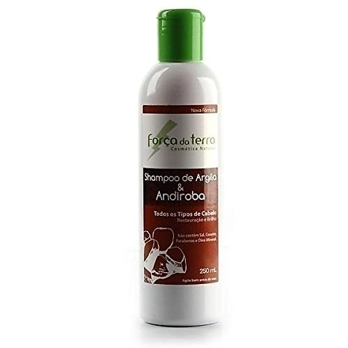 Shampoo de Argila e Andiroba Força da Terra 250 ml