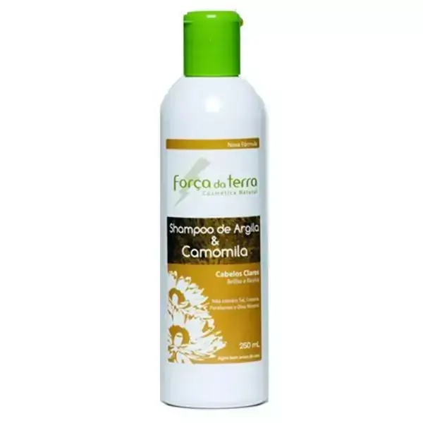 Shampoo de Argila e Camomila Força da Terra 250 ml