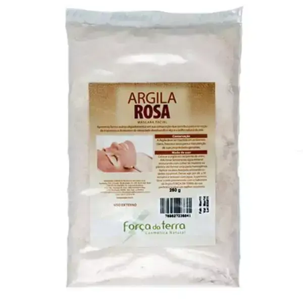 Argila Rosa Força da Terra 250g
