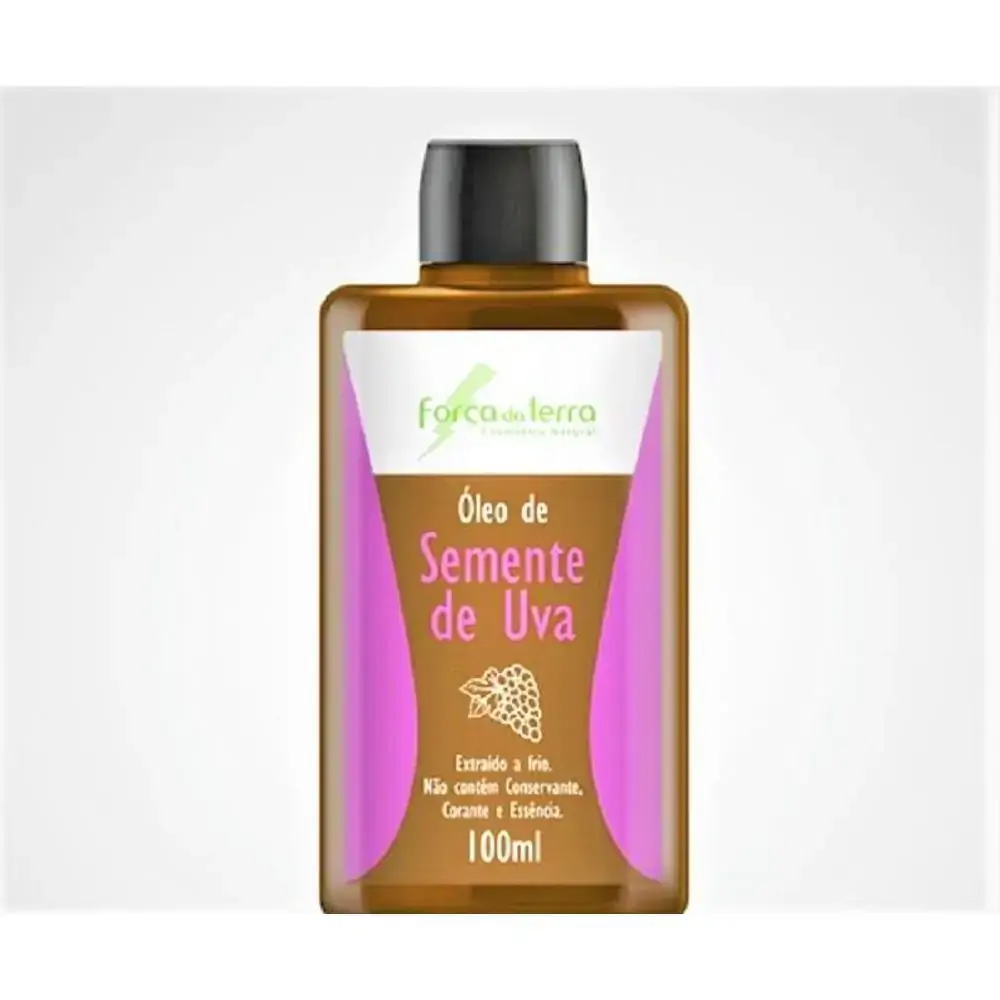 Ole De Semente De Uva 100ml Força Da Terra