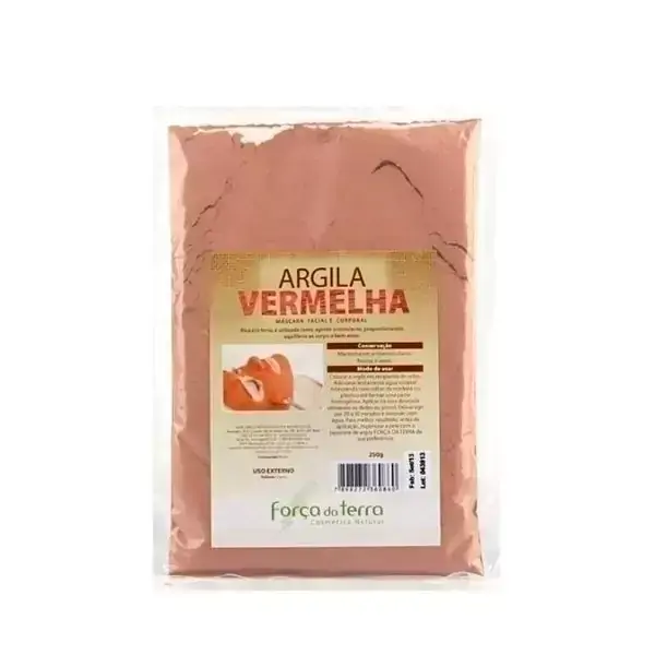 Argila Vermelha Força da Terra 250g
