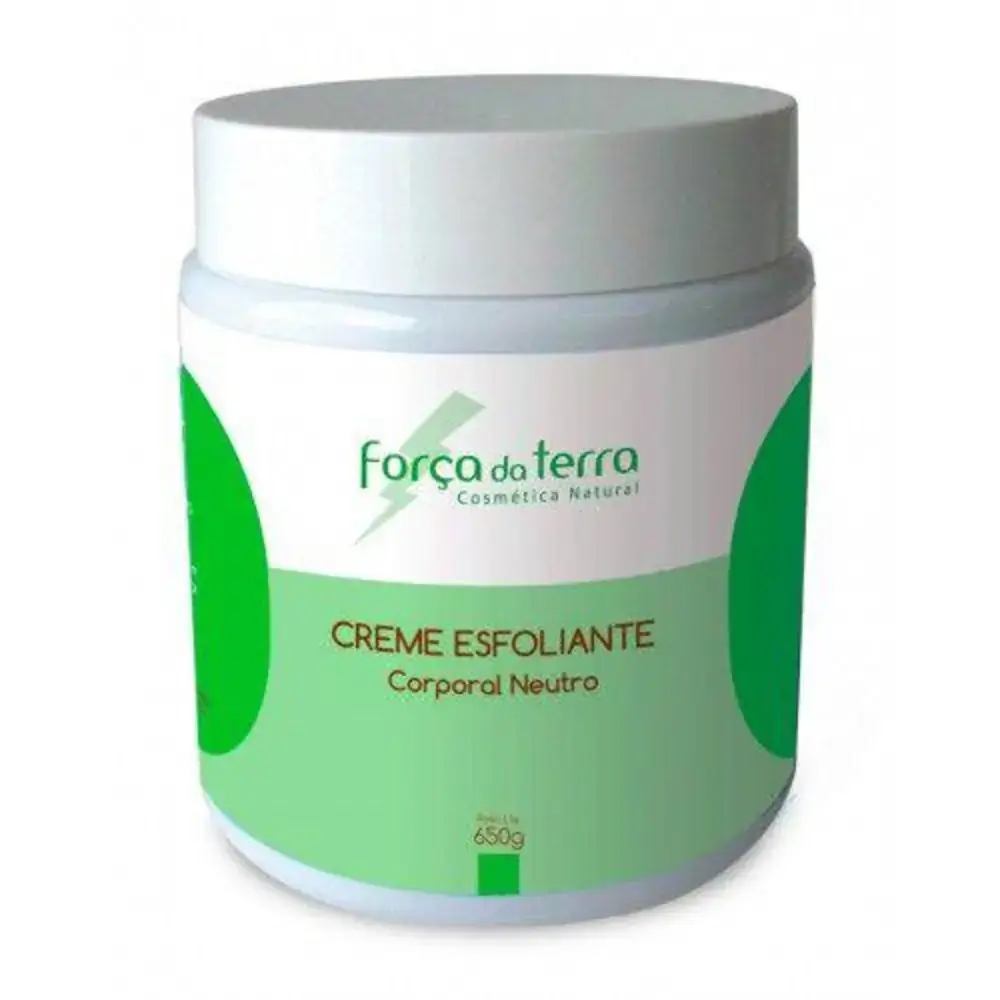Creme Esfoliante Corporal Neutro Forca Terra Forca Da Terra